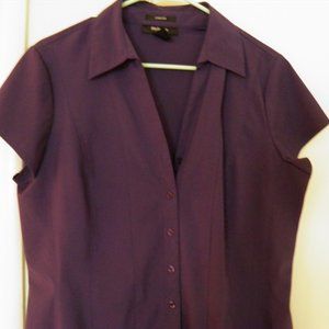 Style & Co Purple Sleeveless Blouse